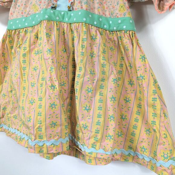 Matilda Jane Top Girls Size 10 Yellow Floral - Picture 3 of 7